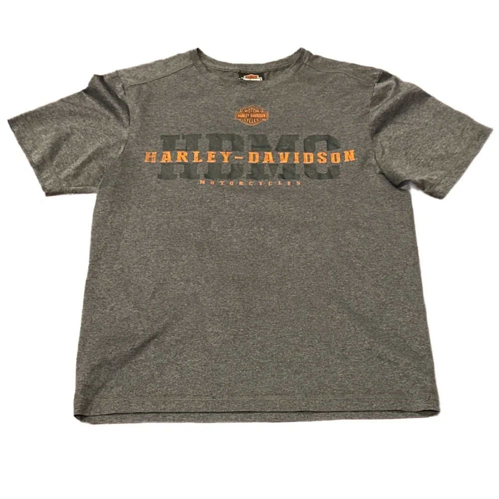 Harley Davidson Motorcycles T Shirt Gray Medium